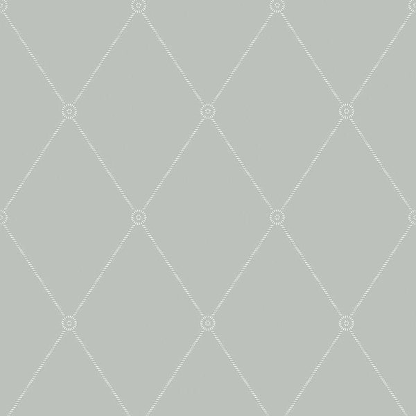 Large Georgian Rope Trellis-Behang-Tapete-Cole & Son-Grey-Rol-100/13062-Selected Wallpapers