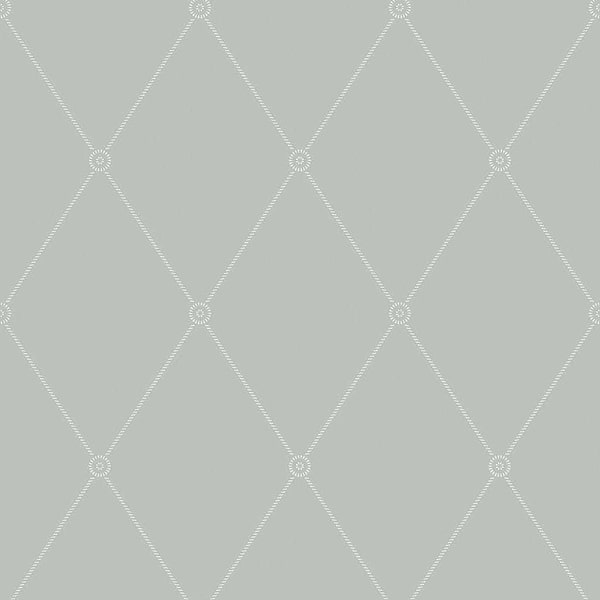 Large Georgian Rope Trellis-Behang-Tapete-Cole & Son-Grey-Rol-100/13062-Selected Wallpapers