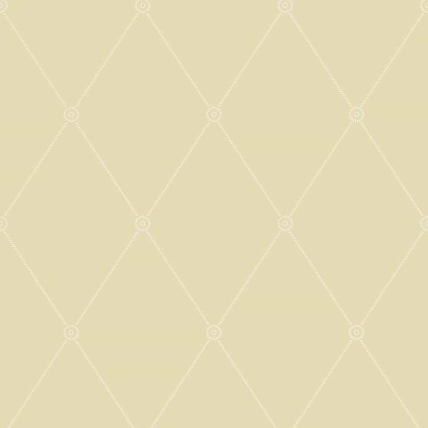 Large Georgian Rope Trellis-Behang-Tapete-Cole & Son-Oat-Rol-100/13063-Selected Wallpapers