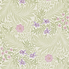 Larkspur-behang-Tapete-Morris & Co-Olive/Lilac-Rol-212555-Selected Wallpapers
