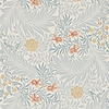 Larkspur-behang-Tapete-Morris & Co-Slate/Russet-Rol-212556-Selected Wallpapers
