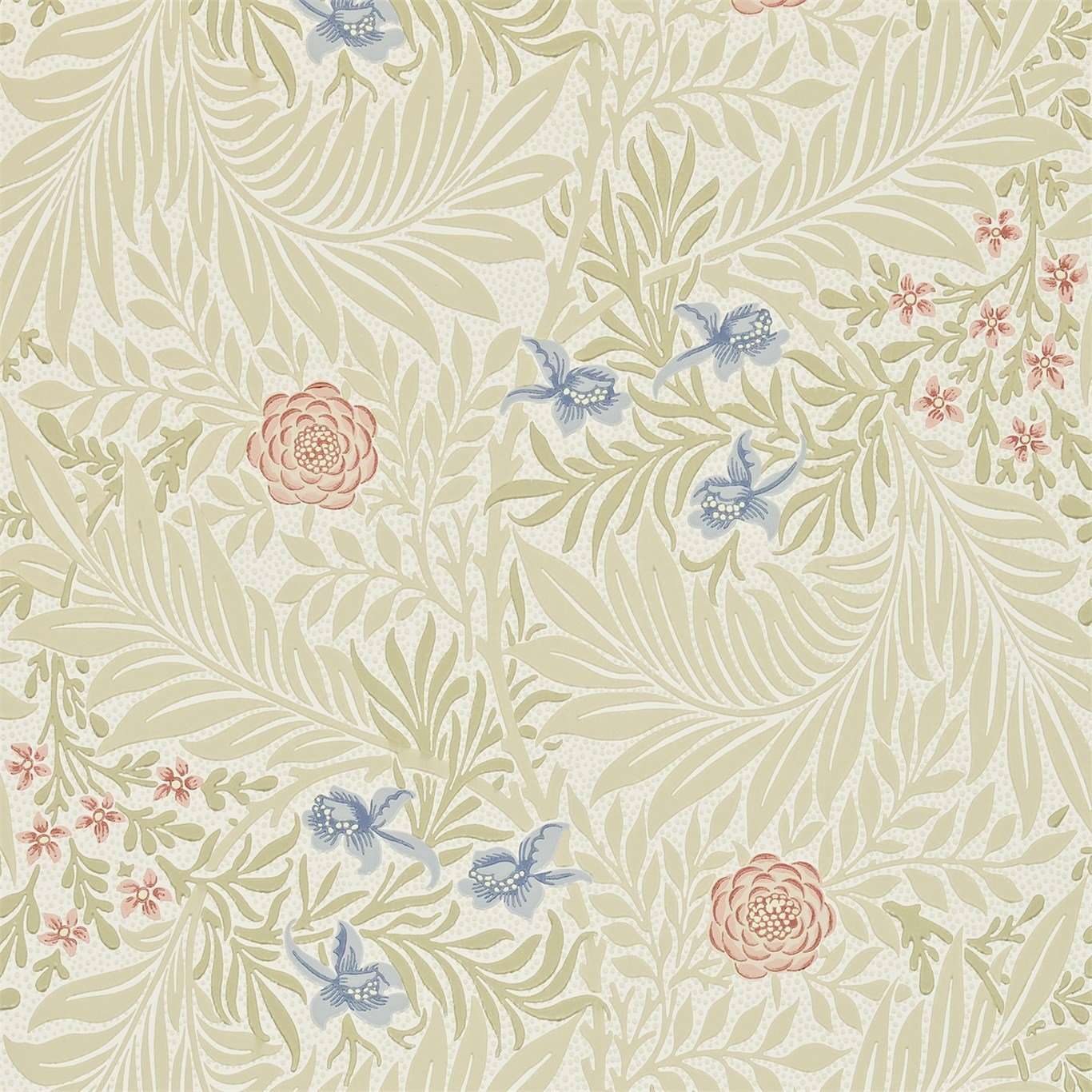 Larkspur-behang-Tapete-Morris & Co-Manilla-Rol-212557-Selected Wallpapers