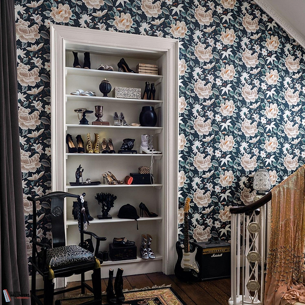 Lavinia Matte Wallcovering-Behang-Tapete-Romo-Selected Wallpapers