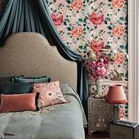 Lavinia Shimmer Wallcovering-Behang-Tapete-Romo-Selected Wallpapers