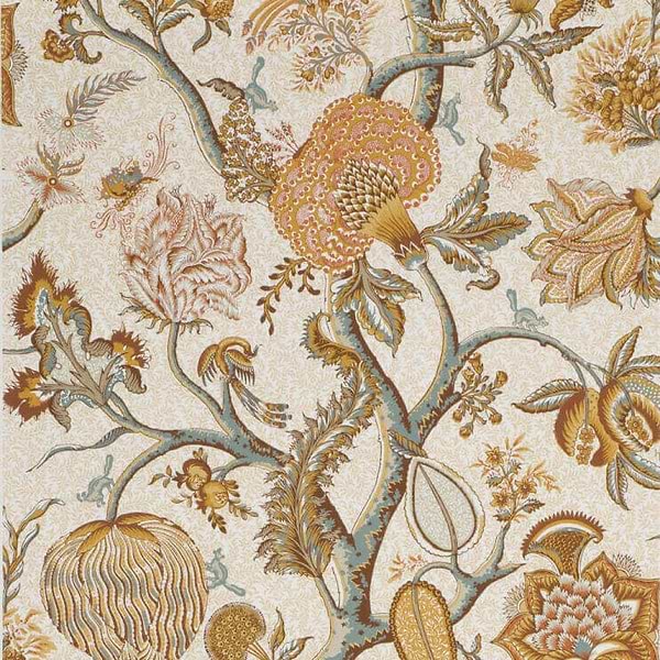 Le Grand Corail-behang-Tapete-Braquenie-Ochre-Rol-BP204002-Selected Wallpapers