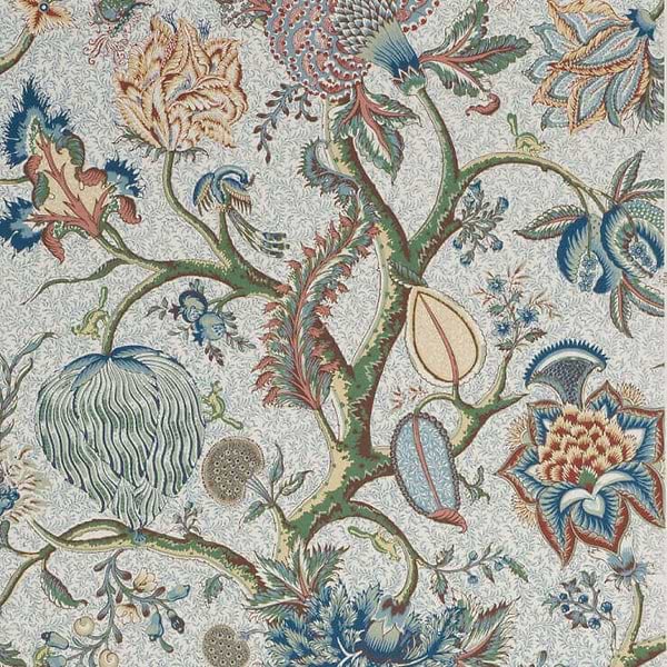 Le Grand Corail-behang-Tapete-Braquenie-Old Blue-Rol-BP204003-Selected Wallpapers