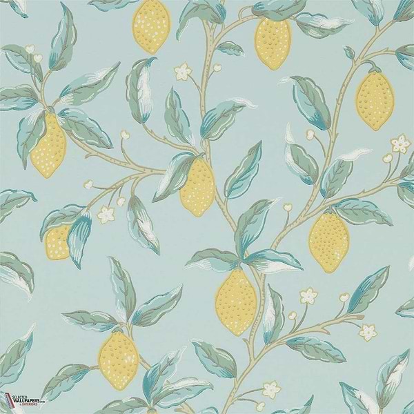 Lemon Tree-behang-Tapete-Morris & Co-Wedgewood-Rol-216674-Selected Wallpapers