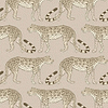 Leopard Walk-Behang-Tapete-Cole & Son-Safari on Taupe-Rol-109/2012-Selected Wallpapers