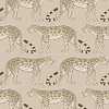 Leopard Walk-Behang-Tapete-Cole & Son-Safari on Taupe-Rol-109/2012-Selected Wallpapers