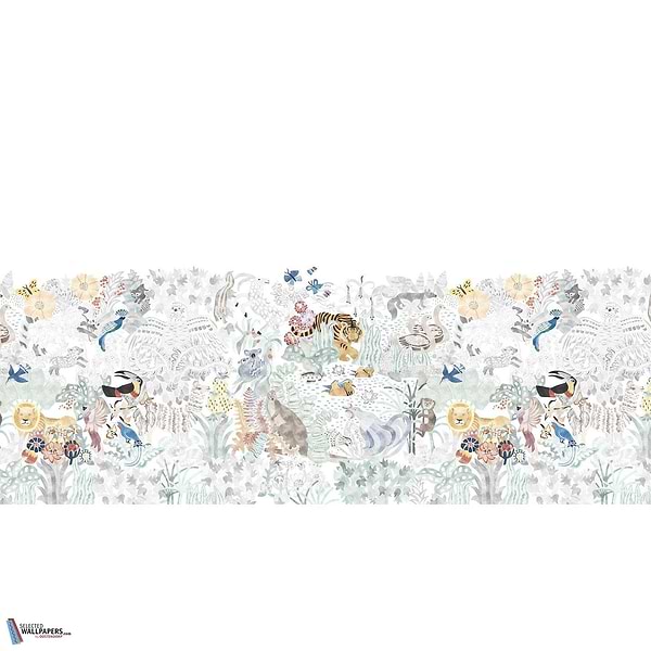 Les 5 Continents-behang-Tapete-Isidore Leroy-Selected Wallpapers