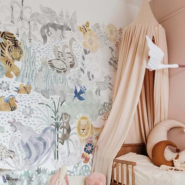 Les 5 Continents-behang-Tapete-Isidore Leroy-Selected Wallpapers