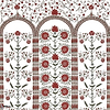 Les Arcades Albertine-behang-Tapete-Braquenie-Rouge-Paneel-BP348001-Selected Wallpapers