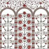 Les Arcades Albertine-behang-Tapete-Braquenie-Rouge-Paneel-BP348001-Selected Wallpapers