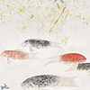 Les Carpes-Wallpaper-Pierre Frey-Argent-Set-FP911001-Selected Wallpapers