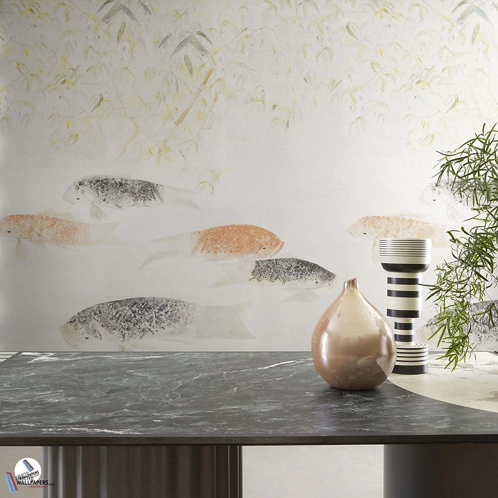 Les Carpes-Behang-Tapete-Pierre Frey-Selected Wallpapers