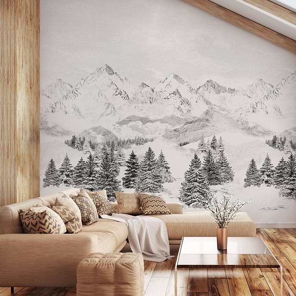 Les Cimes-behang-Tapete-Isidore Leroy-Selected Wallpapers