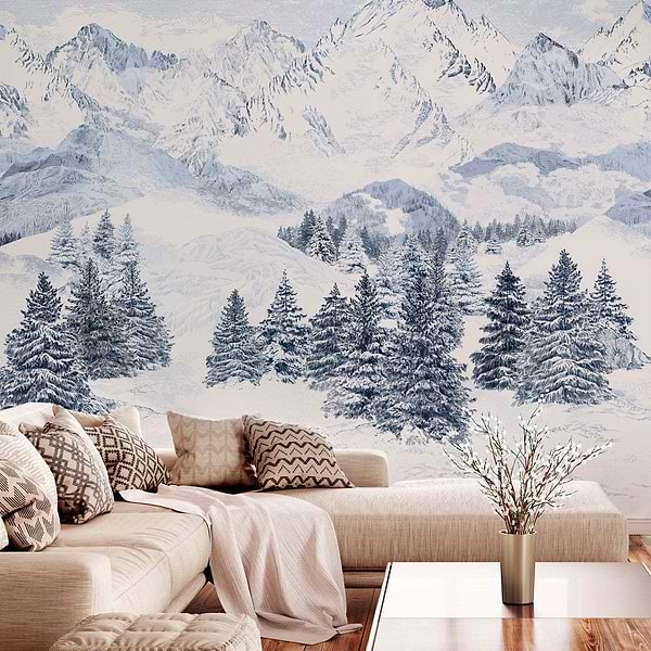 Les Cimes-behang-Tapete-Isidore Leroy-Selected Wallpapers