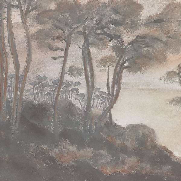 Les Landes-behang-Tapete-Isidore Leroy-Sunset-Non Woven-06243048-Selected Wallpapers