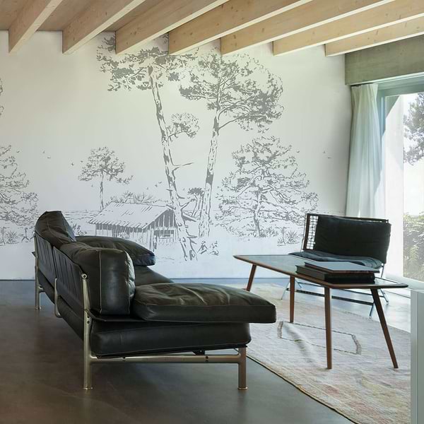 Les Pins-behang-Tapete-Isidore Leroy-Selected Wallpapers