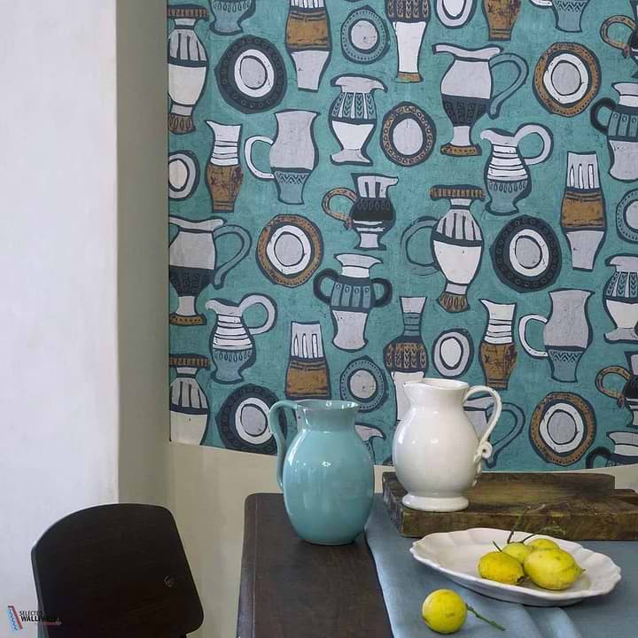 Les Poteries-behang-Tapete-Pierre Frey-Selected Wallpapers