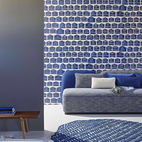 Les Rues Parisiennes-Behang-Tapete-Pierre Frey-Selected Wallpapers