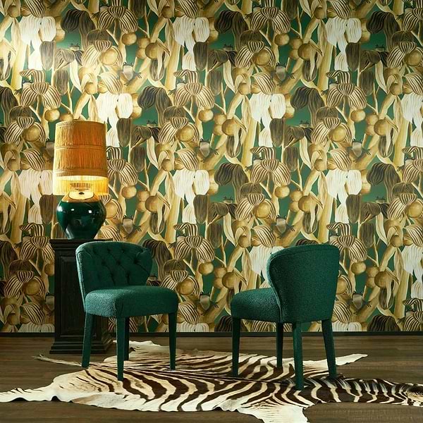 Les grenouilles de Chavroches-behang-Tapete-Arte-Selected Wallpapers