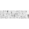 Lettering-behang-Tapete-Inkiostro Bianco-Selected Wallpapers