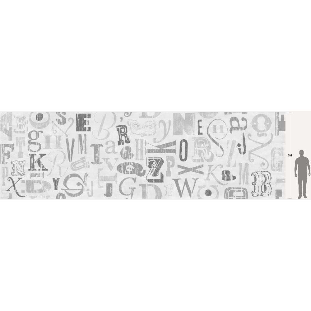 Lettering-behang-Tapete-Inkiostro Bianco-Selected Wallpapers