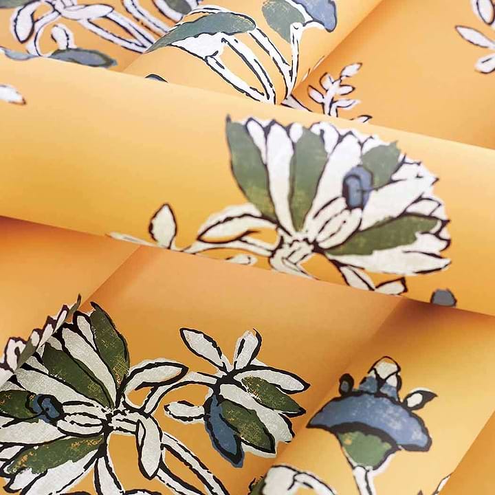 Lily Flower-Behang-Tapete-Thibaut-Selected Wallpapers