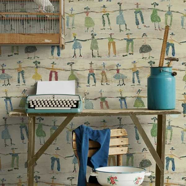 Little People-behang-Tapete-Mind the Gap-Selected Wallpapers