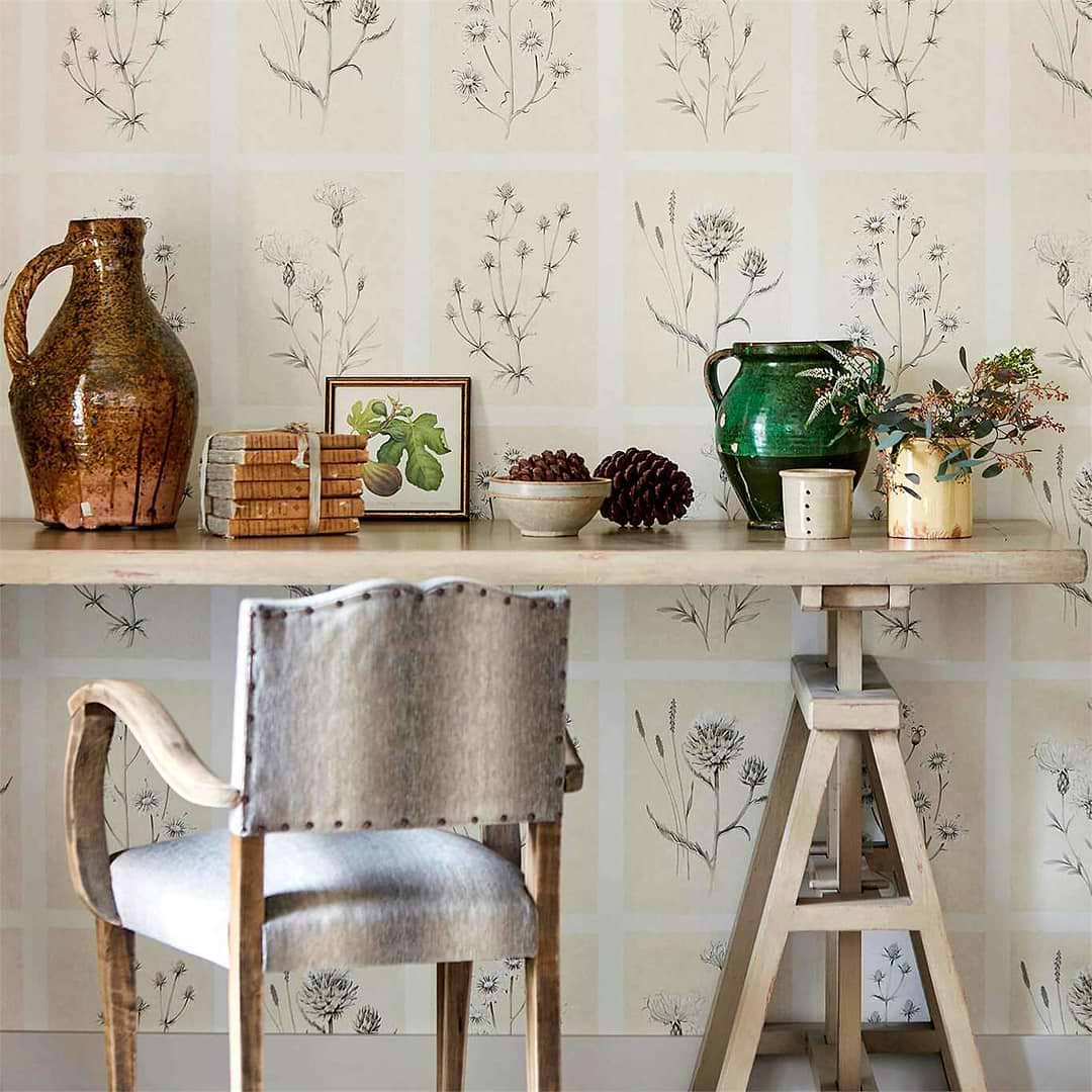 Little Thistles-behang-Tapete-Sanderson-Selected Wallpapers