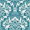 Lola-behang-Tapete-Cole & Son-Petrol Blue-Rol-117/13042-Selected Wallpapers