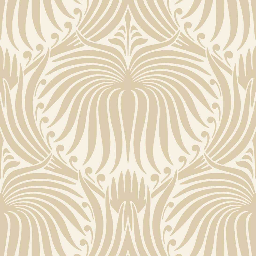 Lotus-Behang-Tapete-Farrow & Ball-String No8-Rol-BP2003-Selected Wallpapers
