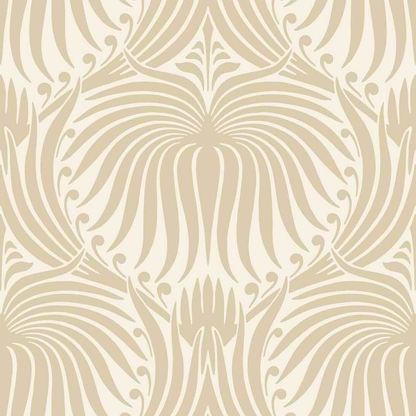Lotus-Behang-Tapete-Farrow & Ball-String No8-Rol-BP2003-Selected Wallpapers