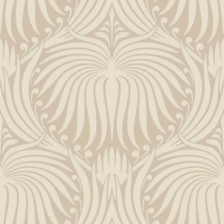 Lotus-Behang-Tapete-Farrow & Ball-Clunch-Rol-BP2009-Selected Wallpapers