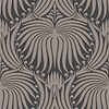Lotus-Behang-Tapete-Farrow & Ball-Black Gray-Rol-BP2017-Selected Wallpapers