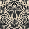 Lotus-Behang-Tapete-Farrow & Ball-Off Black-Rol-BP2019-Selected Wallpapers