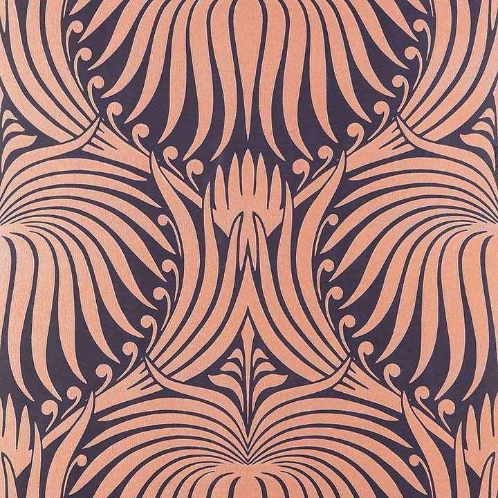 Lotus-Behang-Tapete-Farrow & Ball-Copper-Rol-BP2068-Selected Wallpapers