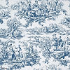 Lovers' Toile-behang-Tapete-Little Greene-Mazarine-Rol-0263LOMAZAR-Selected Wallpapers