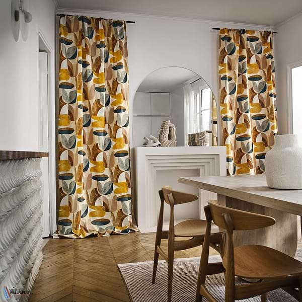 Lovesong stof-Fabric-Tapete-Casamance-Selected Wallpapers