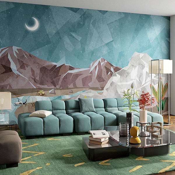 Lucky Luke-behang-Tapete-Inkiostro Bianco-Selected Wallpapers