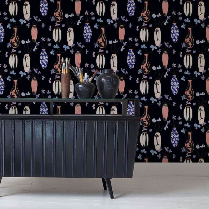 Lydia Delgado - Vase of Paradise-Behang-Tapete-Coordonne-Selected Wallpapers