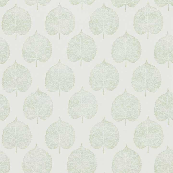 Lyme Leaf-behang-Tapete-Sanderson-Celadon-Rol-216383-Selected Wallpapers