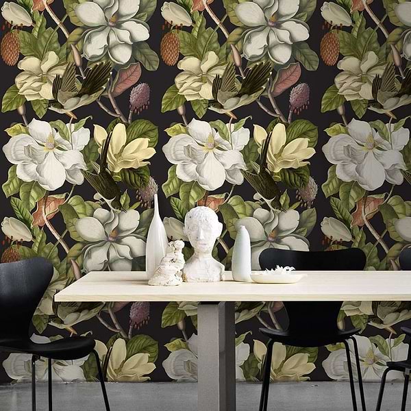 Magnolia-behang-Tapete-Mind the Gap-Selected Wallpapers