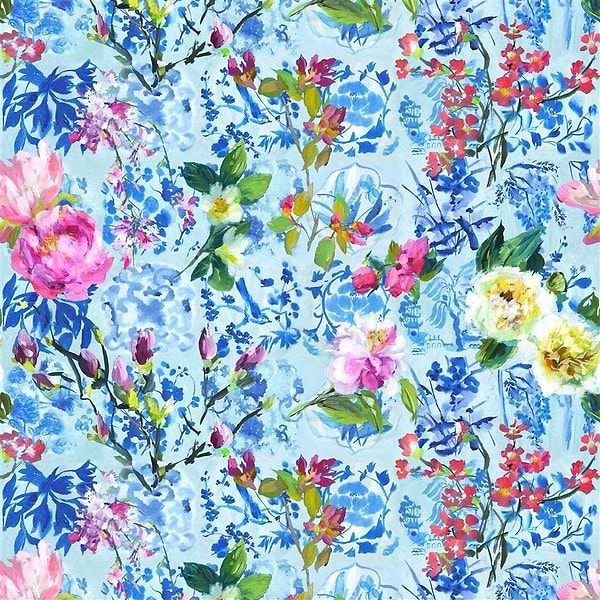 Majolica-behang-Tapete-Designers Guild-Cornflower-Set-PDG1028/01-Selected Wallpapers