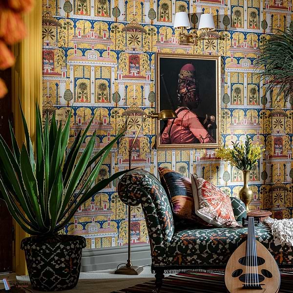 Majorelle Garden-behang-Tapete-Mind the Gap-Selected Wallpapers