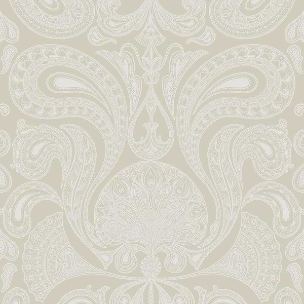 Malabar-behang-Tapete-Cole & Son-Silver-Rol-66/1003-Selected Wallpapers