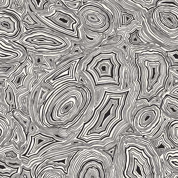 Malachite-behang-Tapete-Cole & Son-Zwart/Wit-Rol-114/17036-Selected Wallpapers