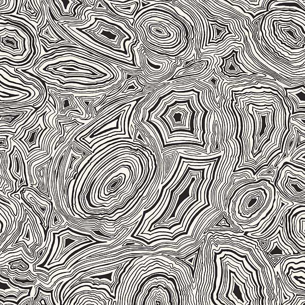 Malachite-behang-Tapete-Cole & Son-Zwart/Wit-Rol-114/17036-Selected Wallpapers