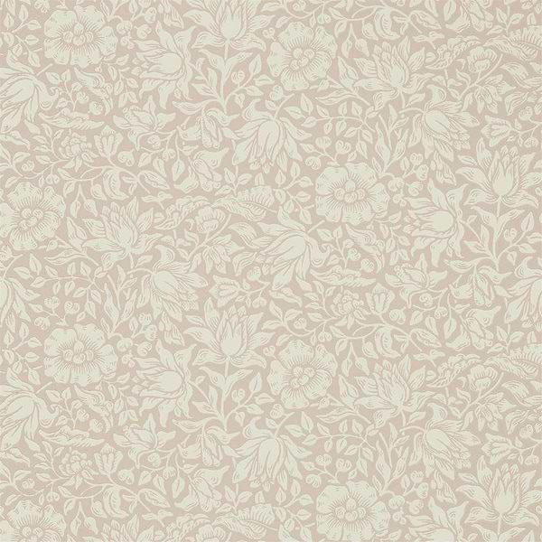 Mallow-behang-Tapete-Morris & Co-Dusky Rose-Rol-216675-Selected Wallpapers